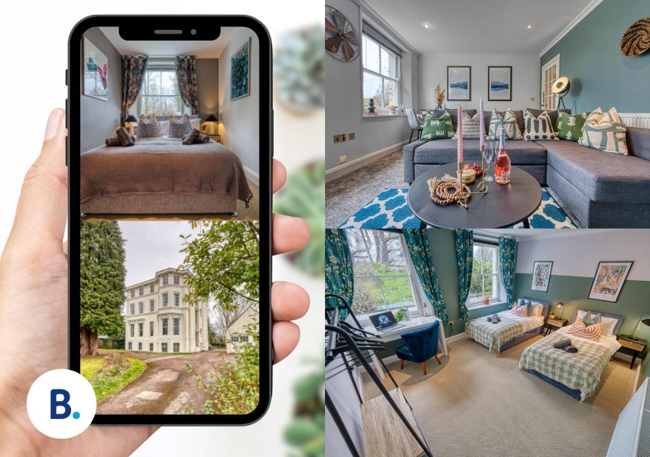 Apartment 2 Bedroom Stylish Spacious Apt, Sleeps 6, Central Cheltenham, With Free Parking - By Blue Puffin *