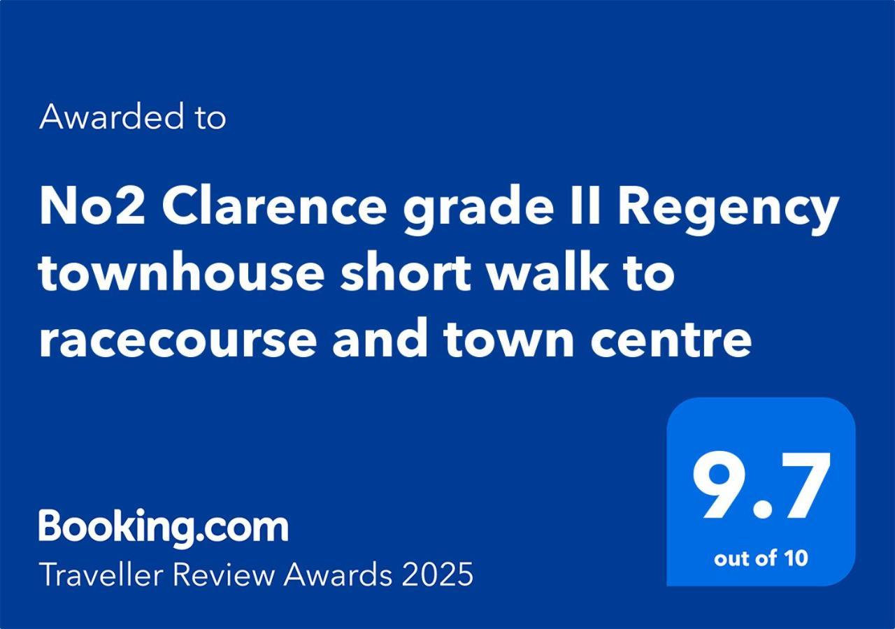 No2 Clarence Grade Ii Regency Townhouse Short Walk To Racecourse And Town Centre Holiday home *